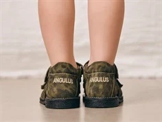 Angulus sandal marshland print ekstra bred model